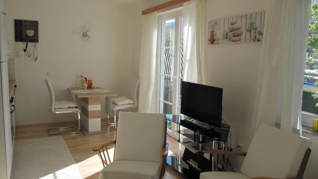 שטיינבאך אם אטרזי Wohnung Am See מראה חיצוני תמונה